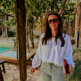 ESPEJITO WHITE BLOUSE
