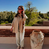 OUARZAZATE BEIGE TRENCHCOAT