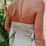 MARIANA MINT GREEN HALTER JUMPSUIT