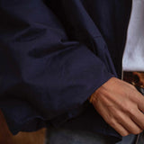 HELLO SEPTEMBER DARK BLUE ZIP JACKET