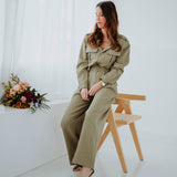 JODIE KHAKI JUMPSUIT