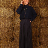 RUIDOSO DARK BLUE KNIT SWEATER