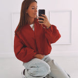 ROMY RED BLOUSE