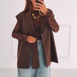 RUTH BROWN LACE LONGSLEEVE TOP