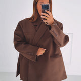 REBECCA BROWN OVERSIZED BLAZER