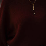 MACKENZIE BORDEAUX KNIT SWEATER