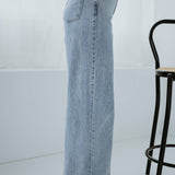LIGHT BLUE WIDE LEG JEANS 9011