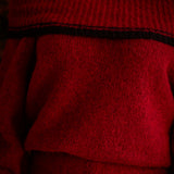 IVYLYN RED KNIT TWO-PIECE SET