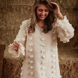 MIA BEIGE AUTUMN DRESS