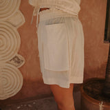 MERYEM BEIGE TWO-PIECE SET