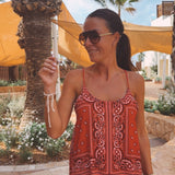 TORREMOLINOS RED DRESS