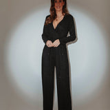 GLITTERING HOUR JUMPSUIT BLACK