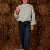 QUENBY GREY SWEATER