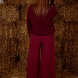 PEYTON BURGUNDY MUSTHAVE PANTS