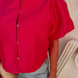 HABIBA DARK PINK MUSTHAVE BLOUSE