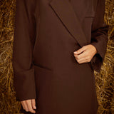 CROSSOVER BROWN BLAZER