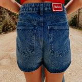 AMAPOLA BLUE DENIM SHORT