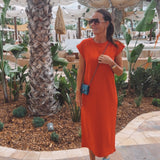 ENDLESS SUMMER RED DRESS