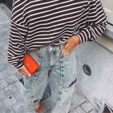 TAMMY BROWN STRIPED SWEATER