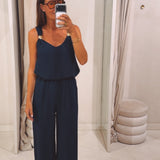 LAURIEN DARK BLUE TWO-PIECE SET
