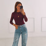 XANTHIA PURPLE LONGSLEEVE SHIRT
