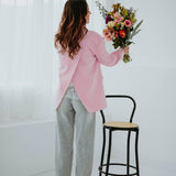 PRE-ORDER AMY BABY PINK BLAZER