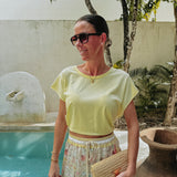 SOUIRA LIGHT YELLOW T-SHIRT