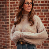 CINNA TAUPE KNIT SWEATER
