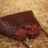 TWILIGHT BROWN WOVEN BAG
