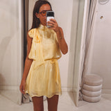 FLORINE YELLOW DRESS
