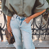 CELINE KHAKI BLOUSE