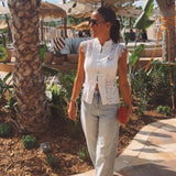 NACAR WHITE LACE BLOUSE