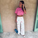 SUN & SAND ECRU SUMMER PANTS