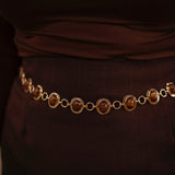 ASHLYN GOLD CHAIN BELT
