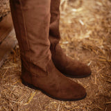 BUCKAROO BROWN SUEDE BOOTS