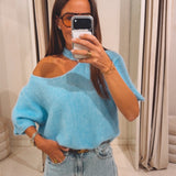 FEZ LIGHT BLUE CUT-OUT PULL