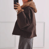 FALLEN LEAVES BROWN JACKET