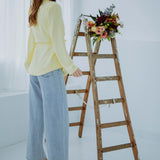 HELLO SPRING YELLOW BLAZER