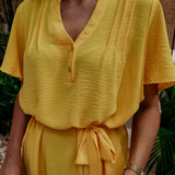JUAREZ YELLOW DRESS
