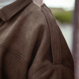 BELLAMY KHAKI SUEDE JACKET