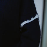 JULIANA DARK BLUE SWEATER