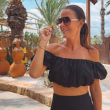 TERRAZA BLACK TWO-PIECE SET