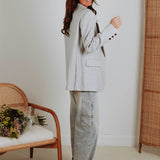 ALICE LIGHT GREY BLAZER