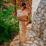 ZOCALO YELLOW TIE DYE DRESS