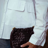 ALBUQUERQUE WHITE POCKET BLOUSE