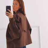 LEONIE BROWN MIDSEASON JACKET