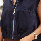 DARK BLUE HOUR JEANS JACKET