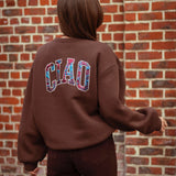 CIAO BROWN SWEATER
