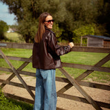 BANDIT BROWN LEATHER JACKET