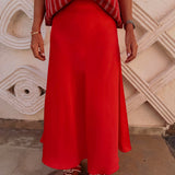 LOULOU RED SKIRT